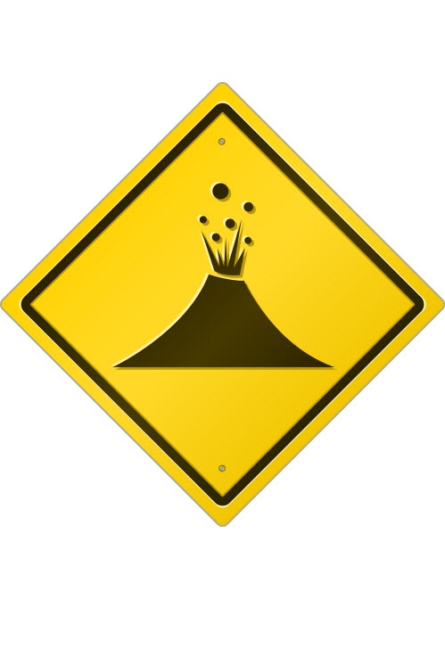 volcano sign