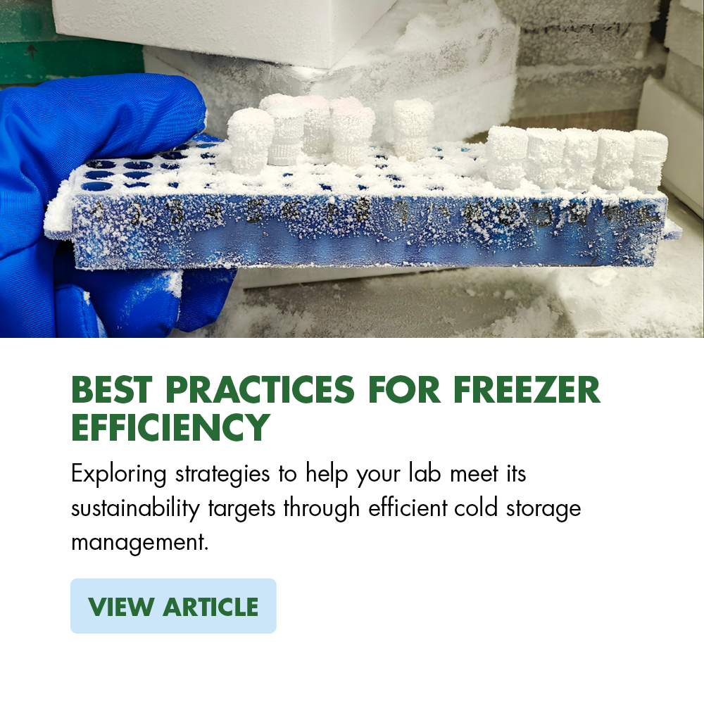 Best Practices for Freezer Efficiency Best Practices for Freezer Efficiency
